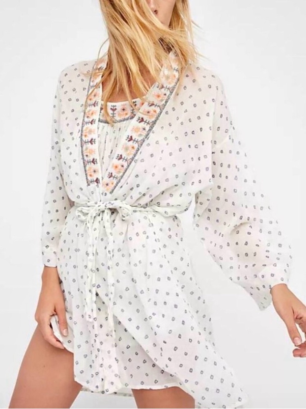 Free People One - Bandani Cotton Robe (XS-S)